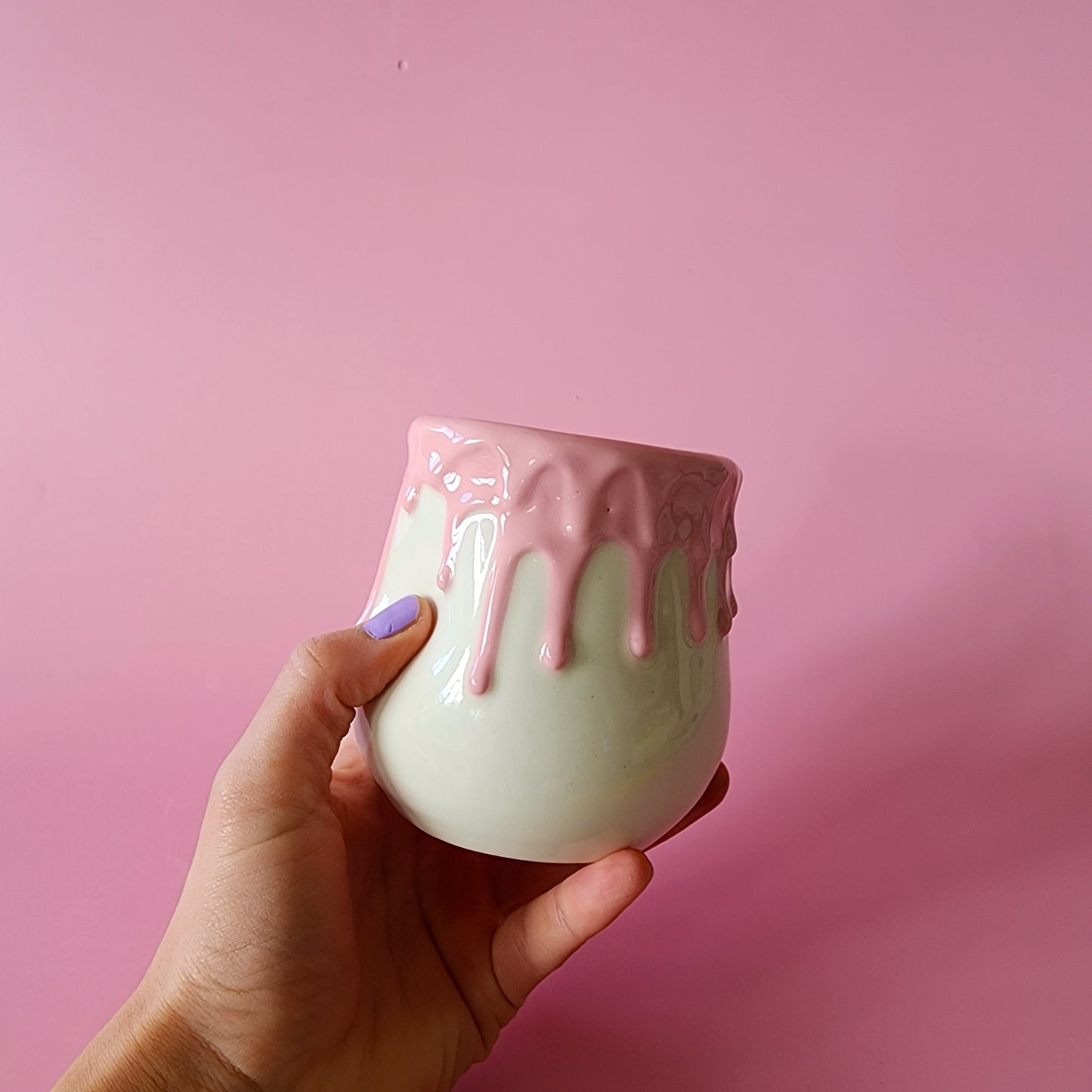 Gooey Pink drip Tumbler (A)