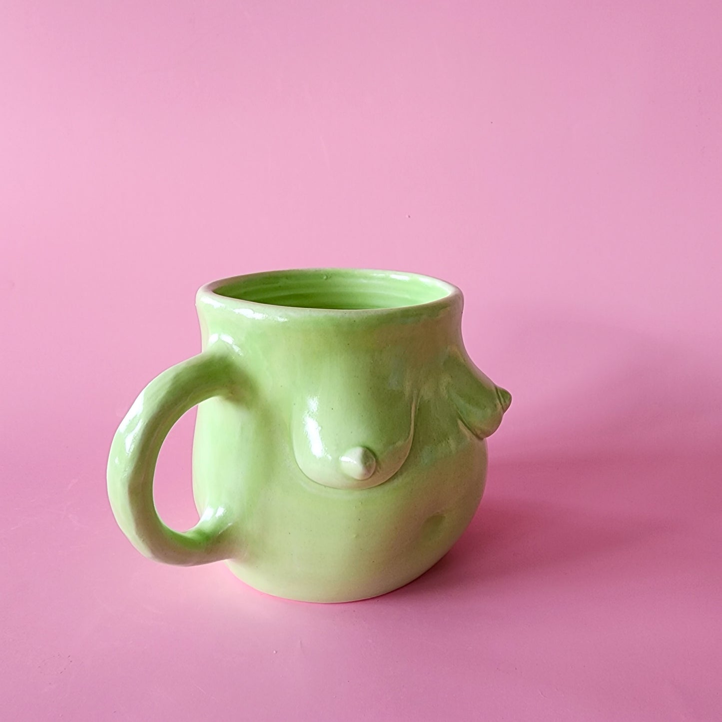 Minty Boob Mug