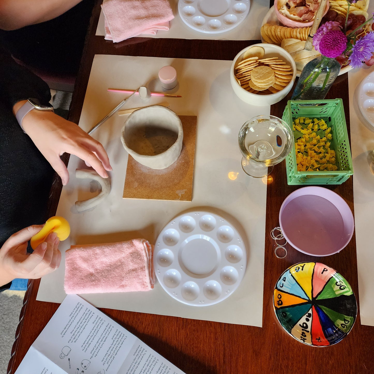 Pottery Party Pack - a group at home pottery kit (bond payment for kit)