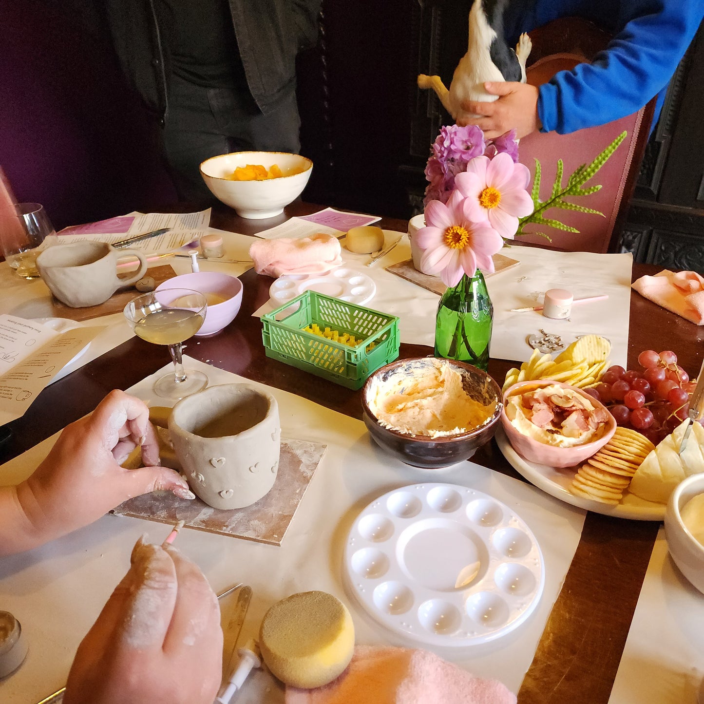 Pottery Party Pack - a group at home pottery kit (bond payment for kit)