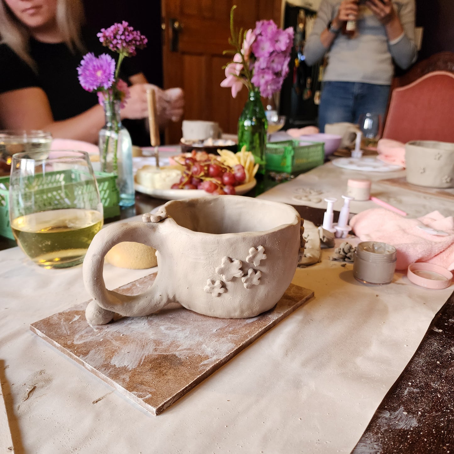 Pottery Party Pack - a group at home pottery kit (bond payment for kit)