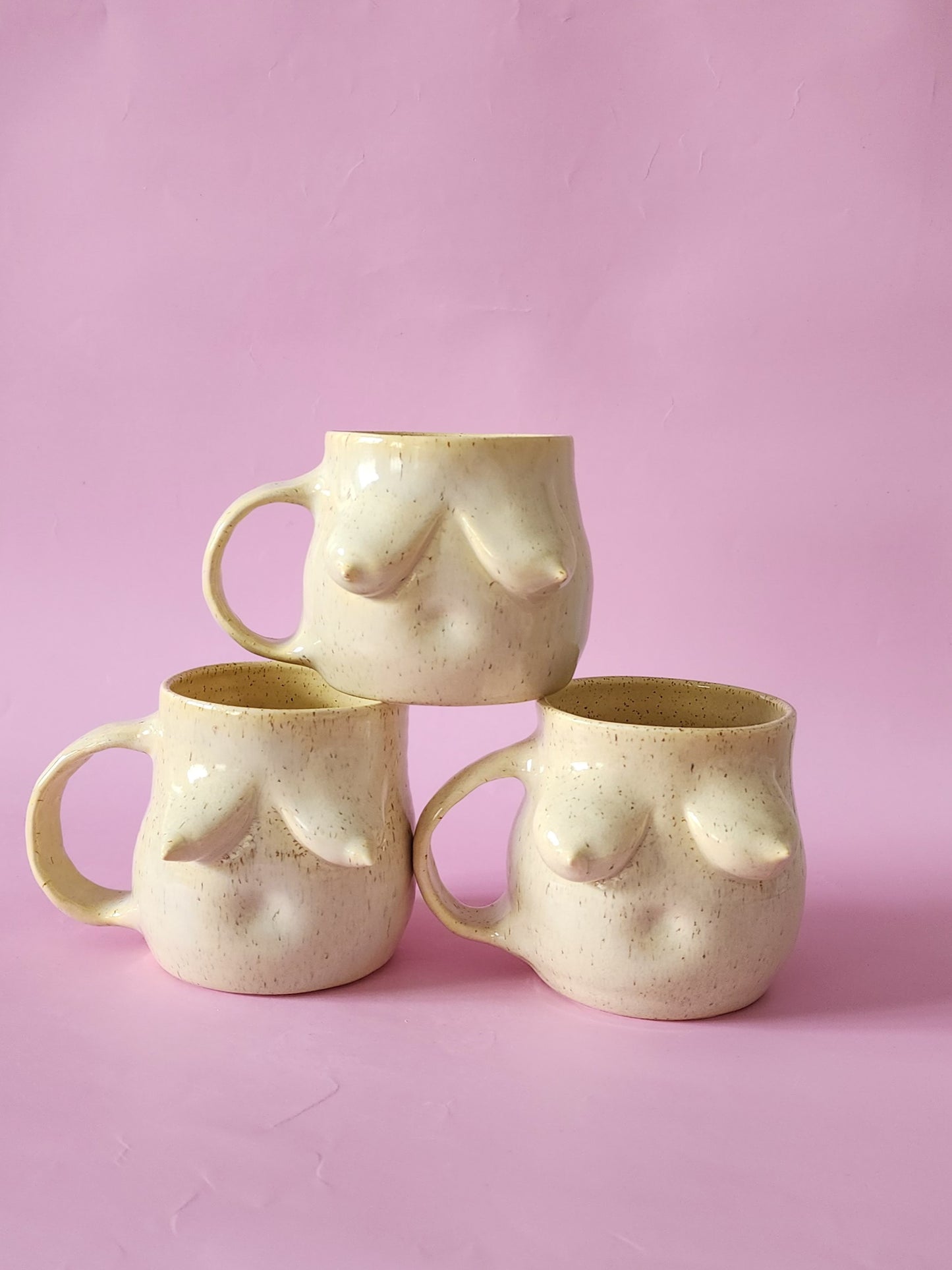 Boob mug - speckled