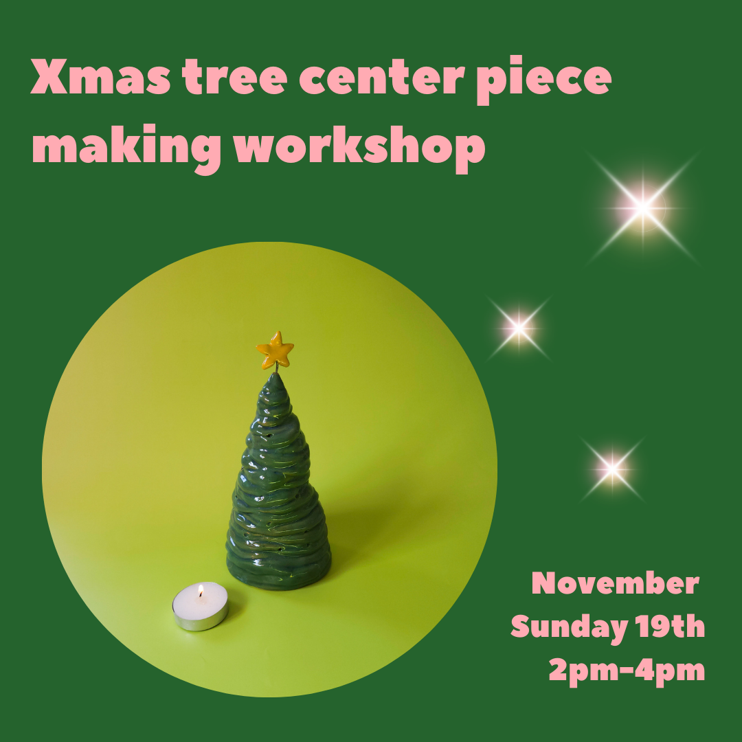 Christmas Tree center piece making workshop November 19th 2pm