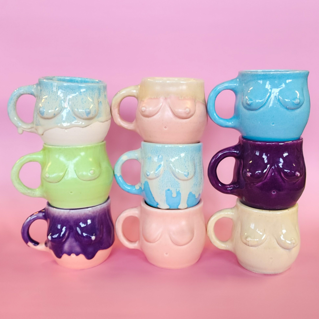 Boob mug making workshop August 26th