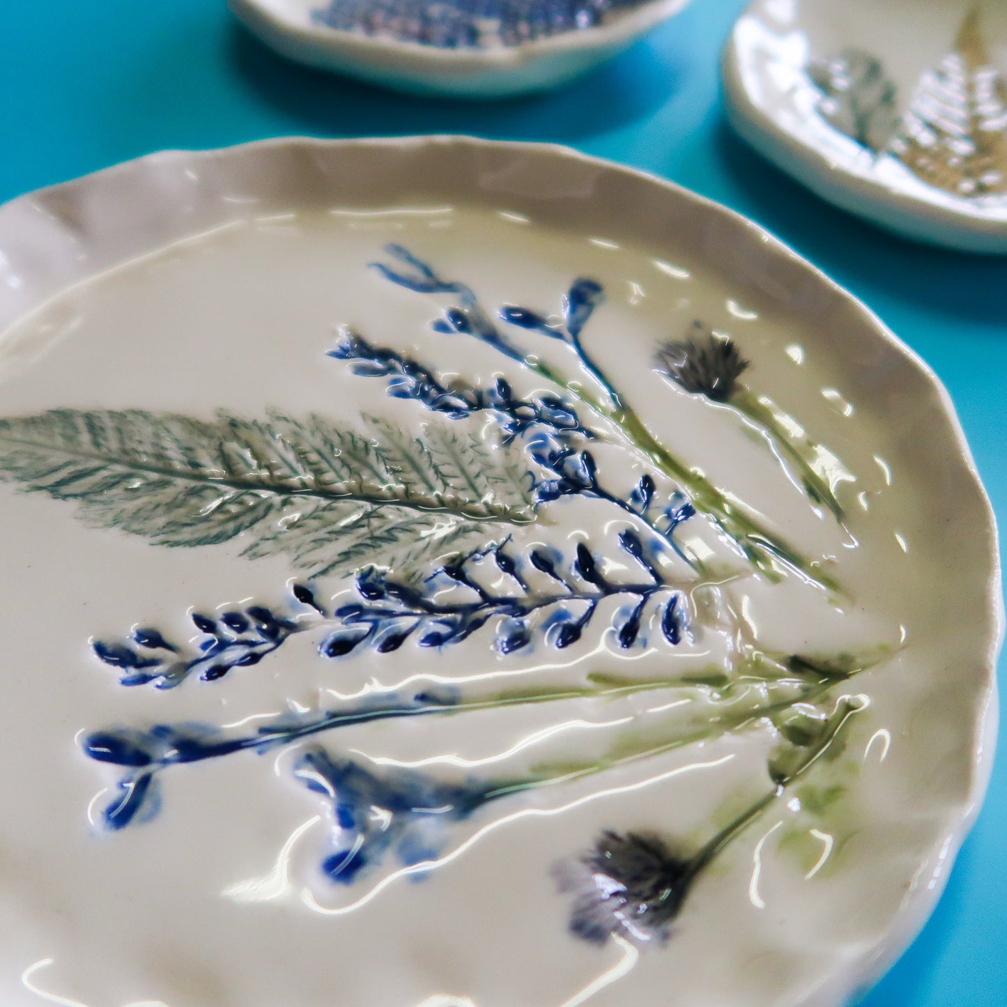 Pressed flower plate making workshop - October 21st