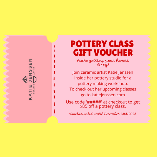 Pottery Class Gift Voucher