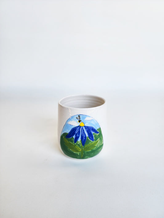 Flower frame tumbler