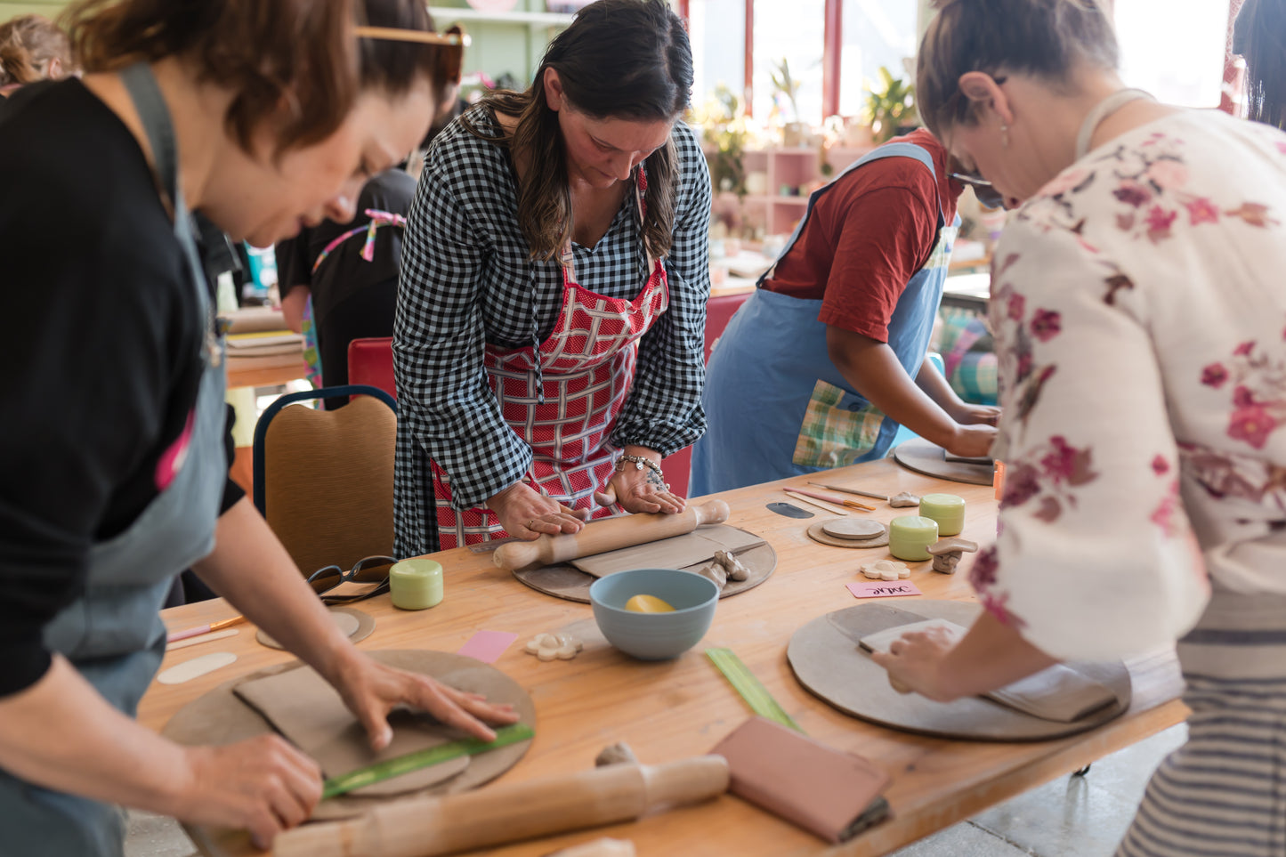 Deposit for a Pottery Party (private group workshop inside Katie's studio) - book your workshop date