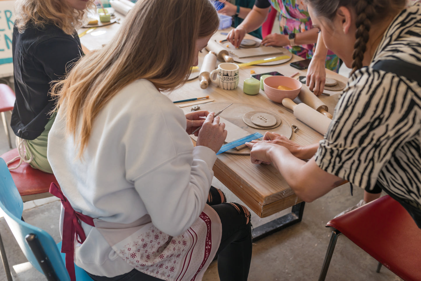 Deposit for a Pottery Party (private group workshop inside Katie's studio) - book your workshop date