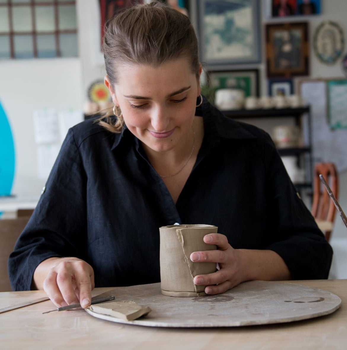 Deposit for a Pottery Party (private group workshop inside Katie's studio) - book your workshop date