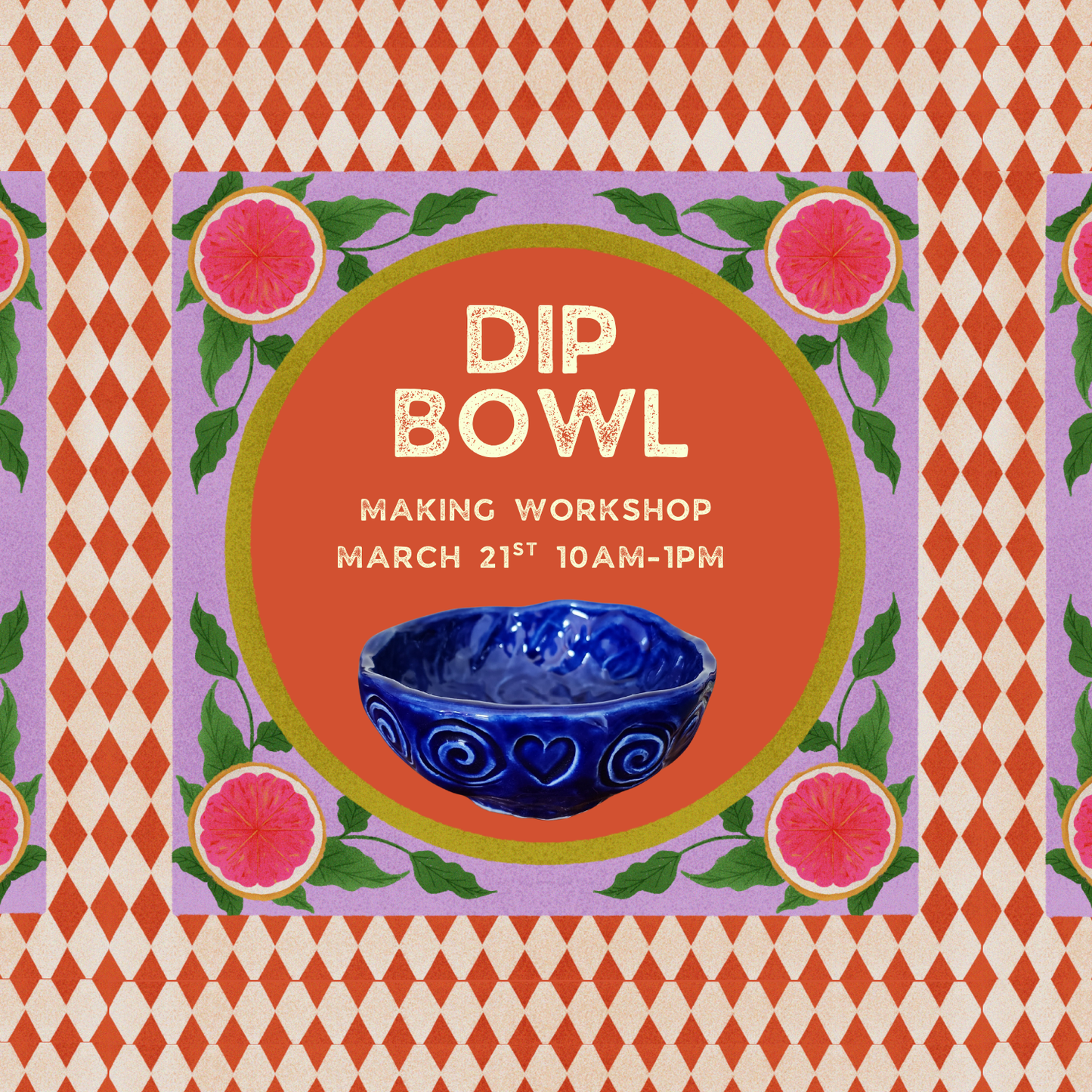 Make a set of dip bowls - March 21st