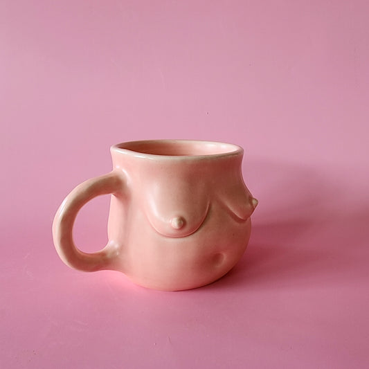 Pink Boob Mug (A)