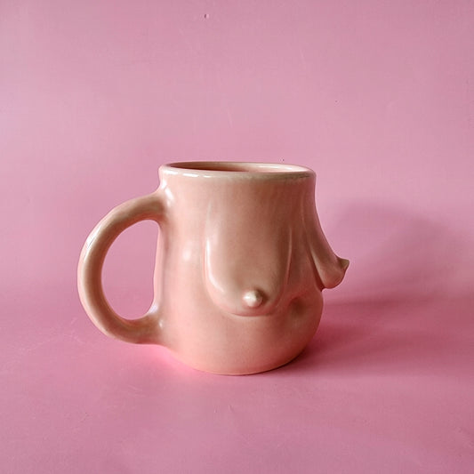Pink Boob Mug (B)