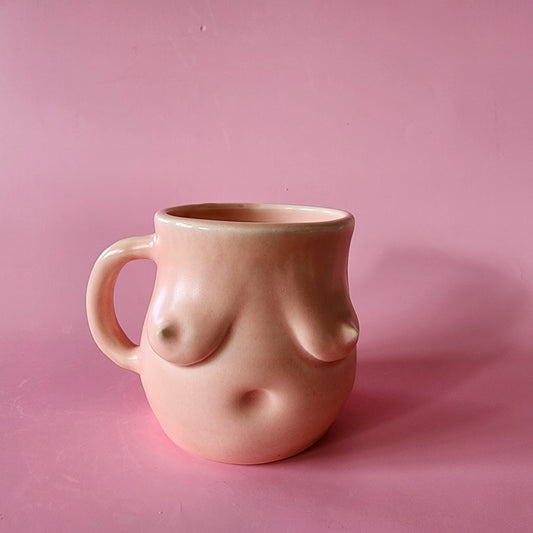 Pink Boob Mug (C)