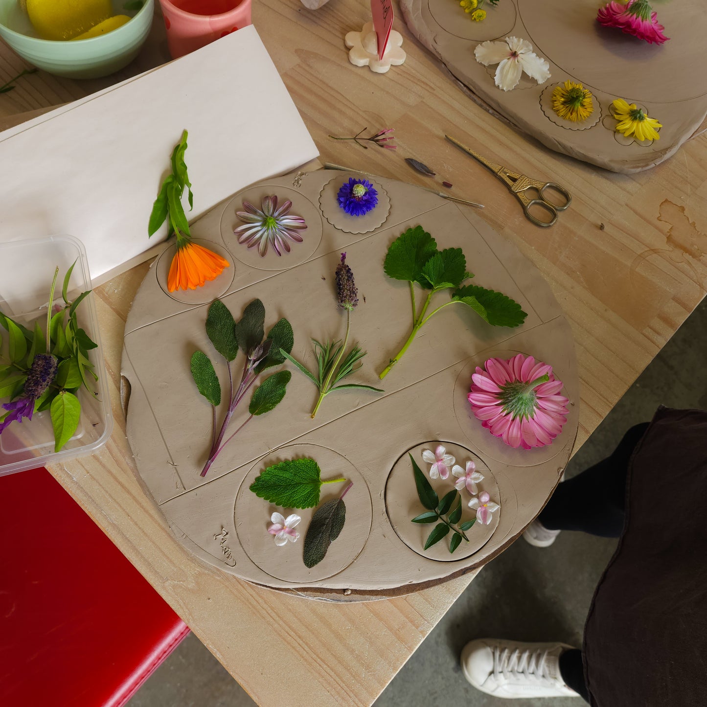 Pressed flower plate making workshop - February 1st