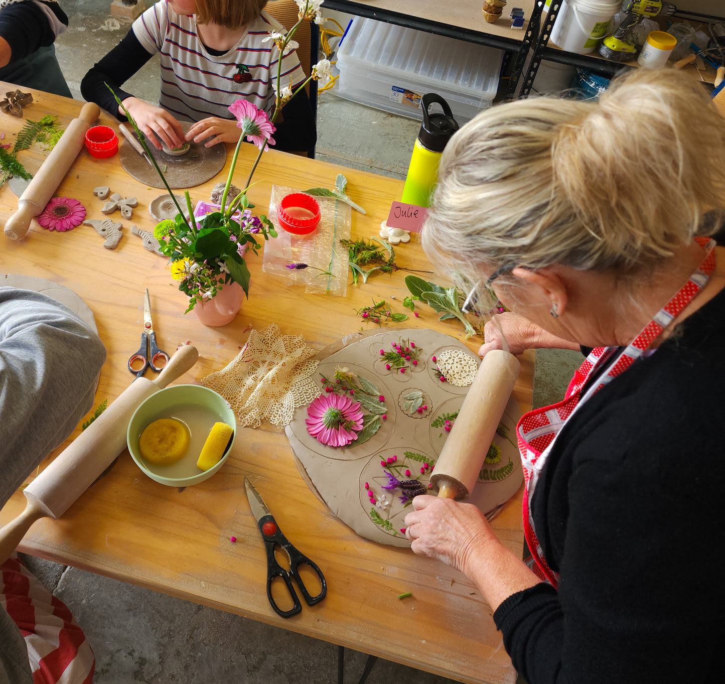 Pressed flower plate making workshop - February 1st