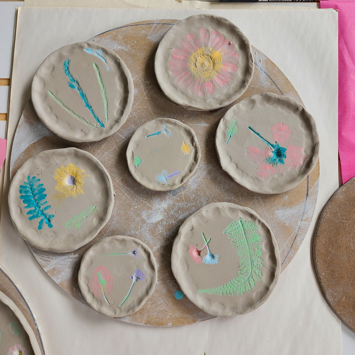 Pressed flower plate making workshop - February 1st