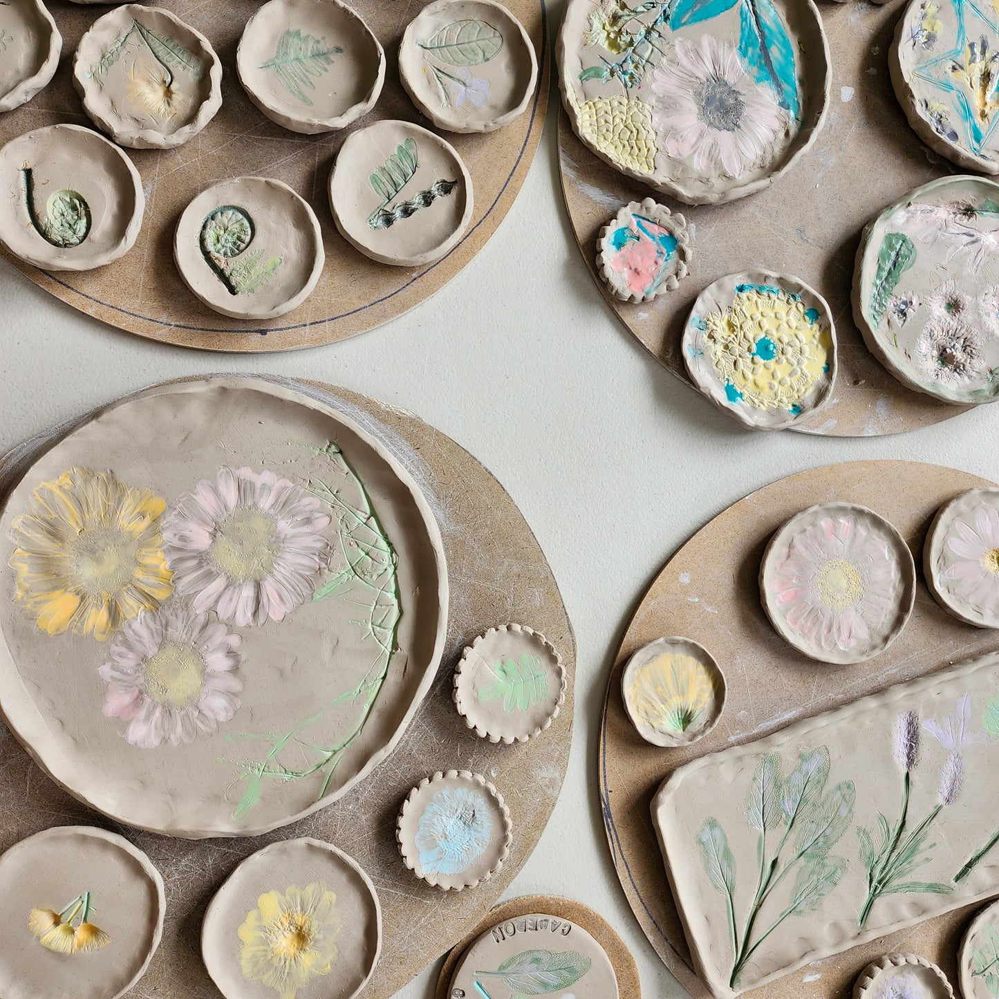 Pressed flower plate making workshop - February 1st