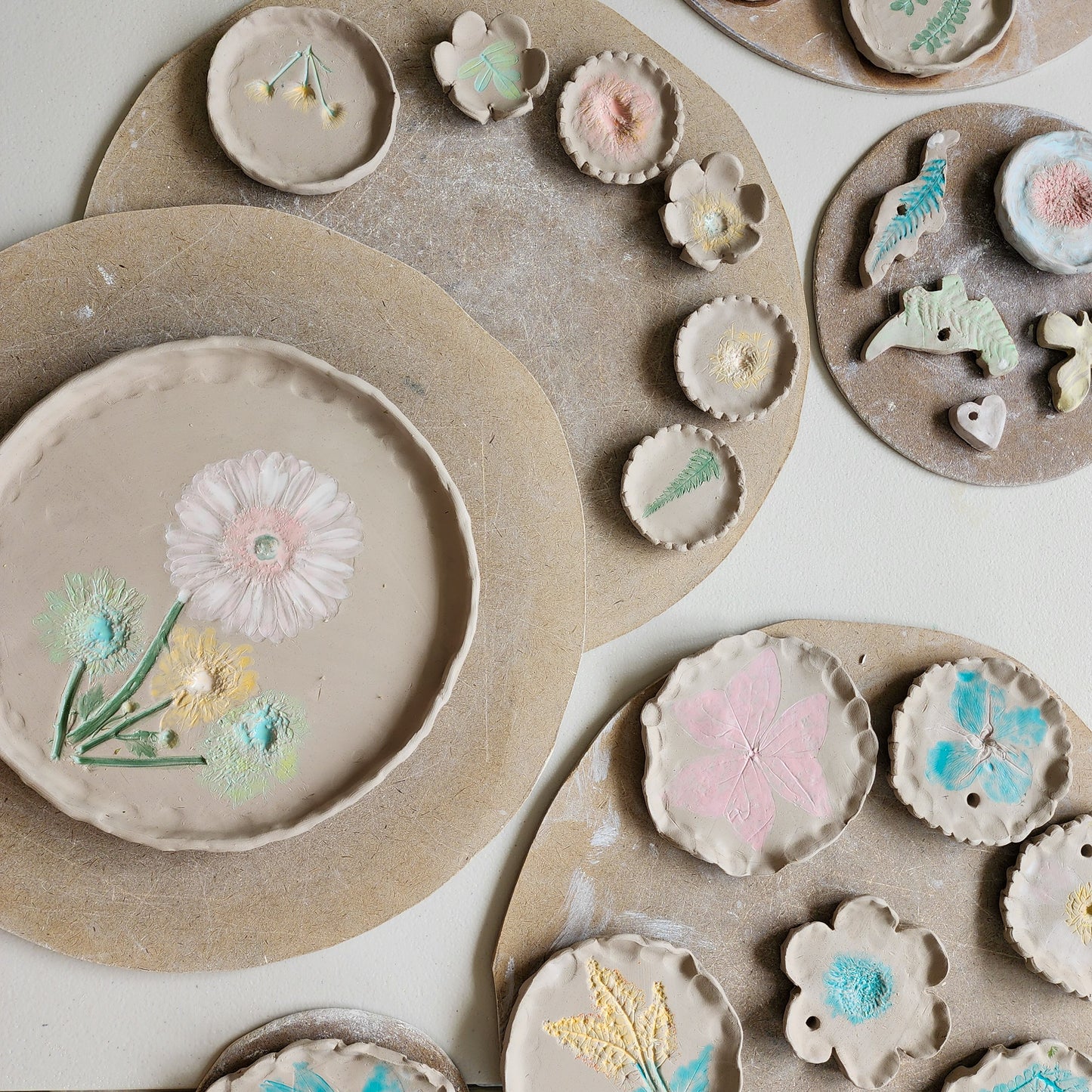 Pressed flower plate making workshop - February 1st