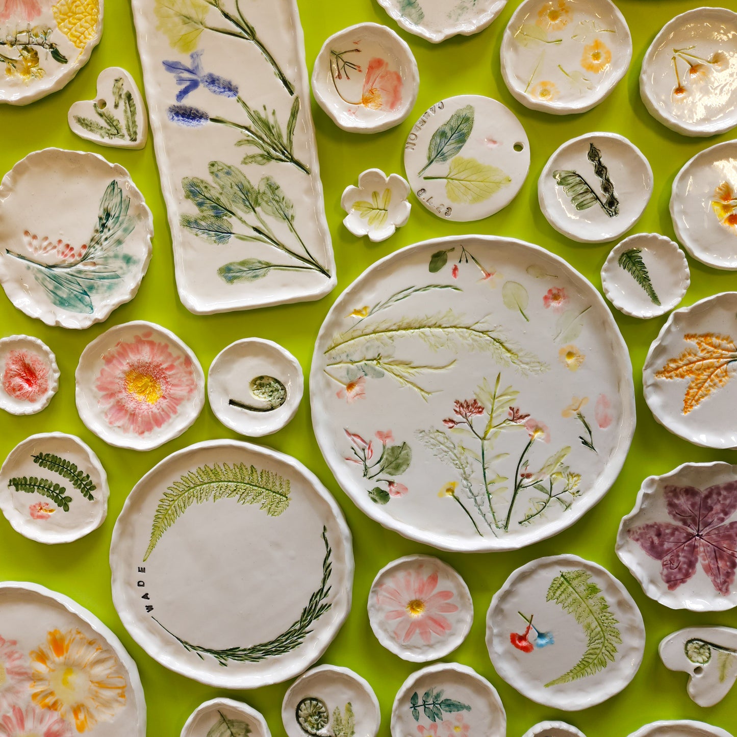 Pressed flower plate making workshop - February 1st