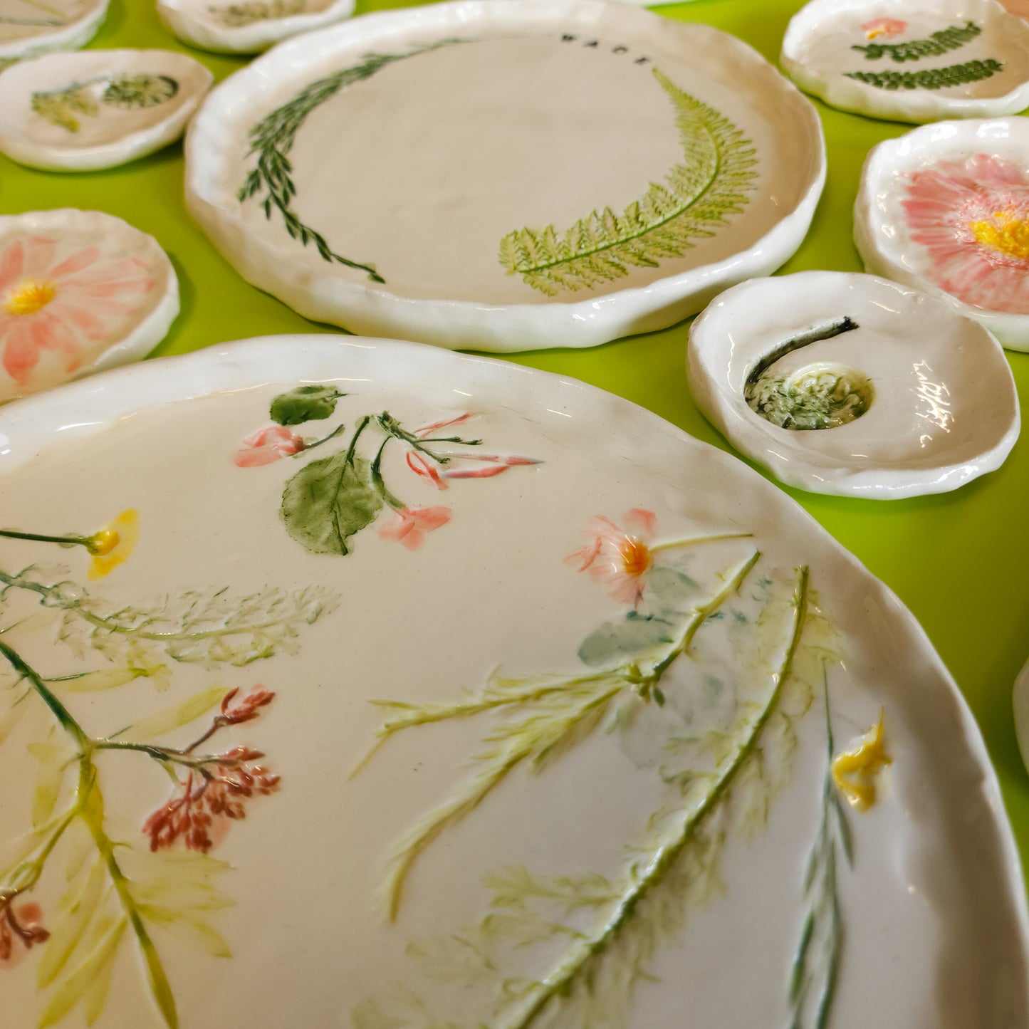 Pressed flower plate making workshop - February 1st