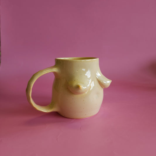 Caramilk boob mug (C)