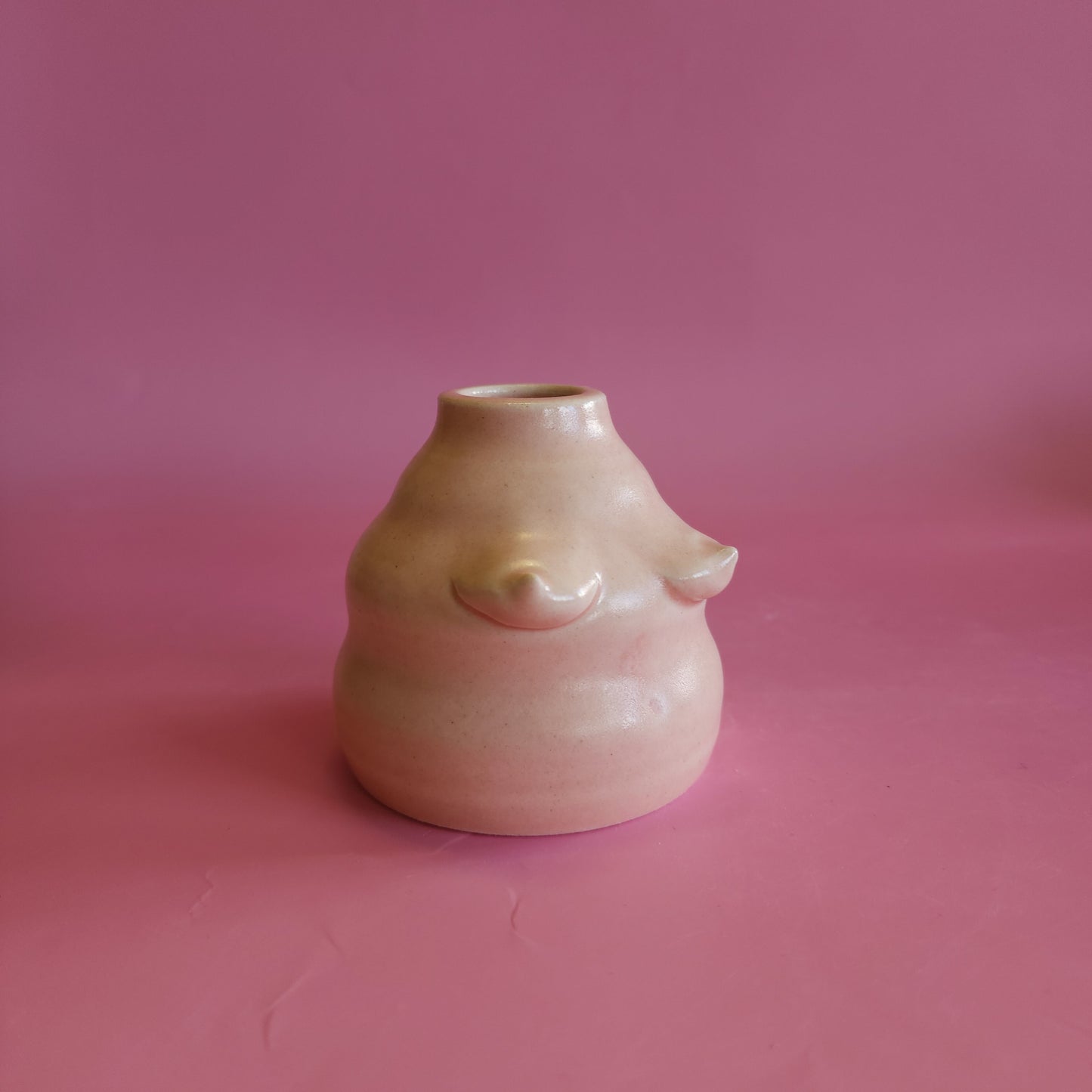 Mini boob vase - pink