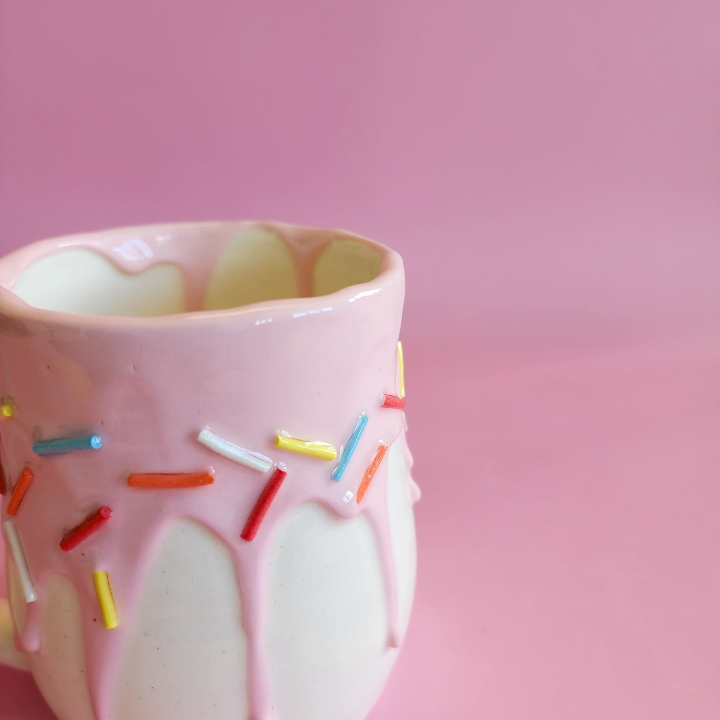 Gooey drippy sprinkle mug