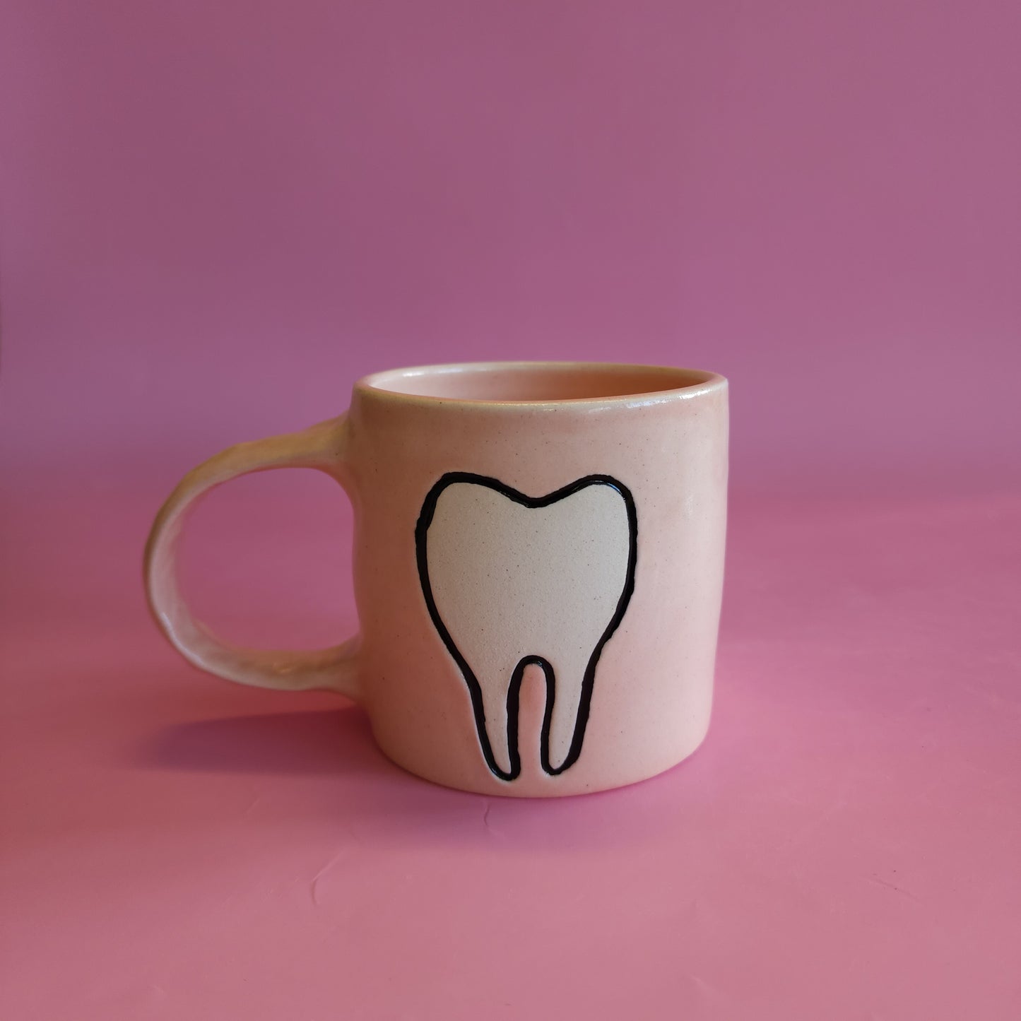 Tooth mug - pink