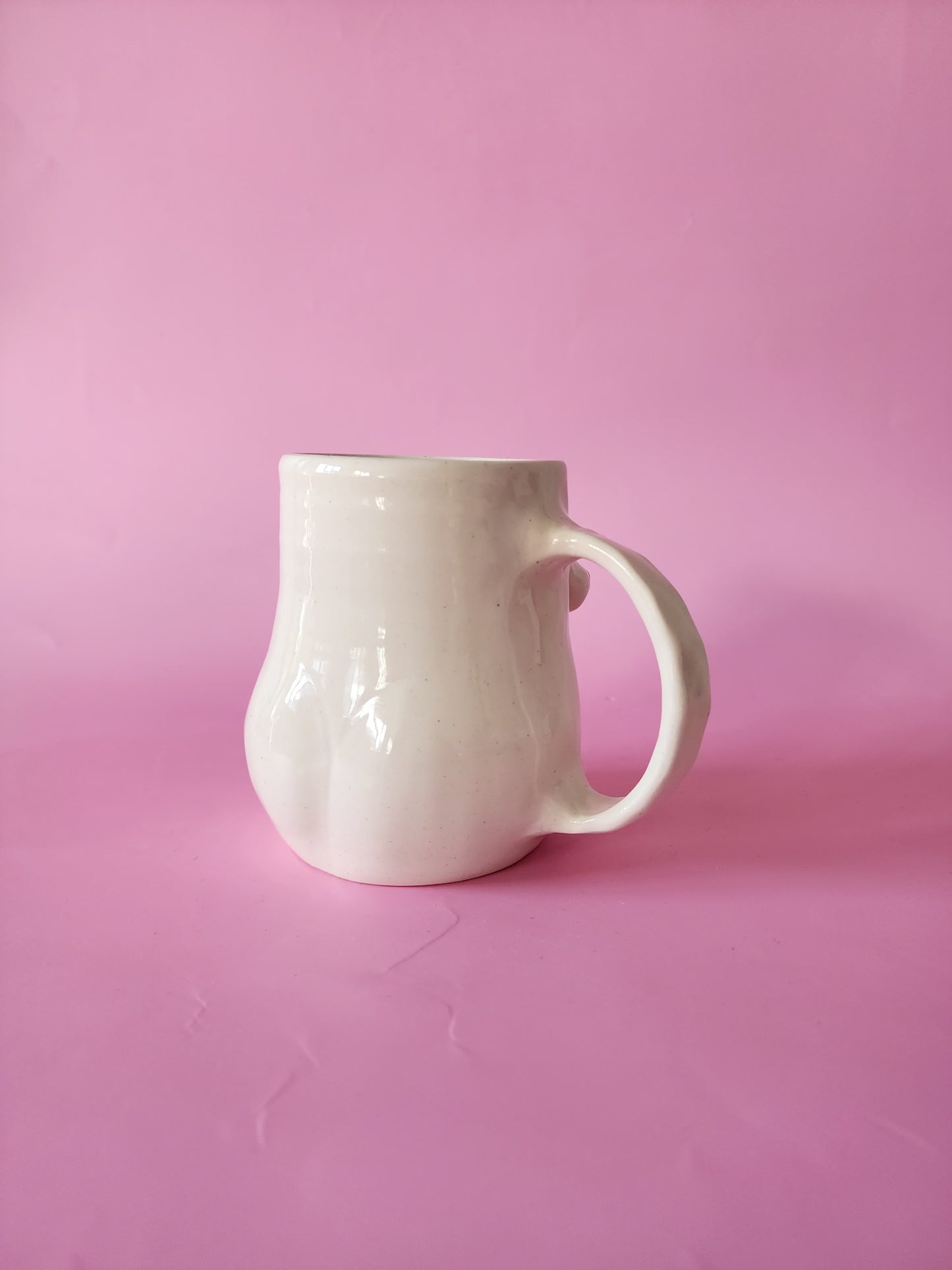 Boob mug - Pink Daisies