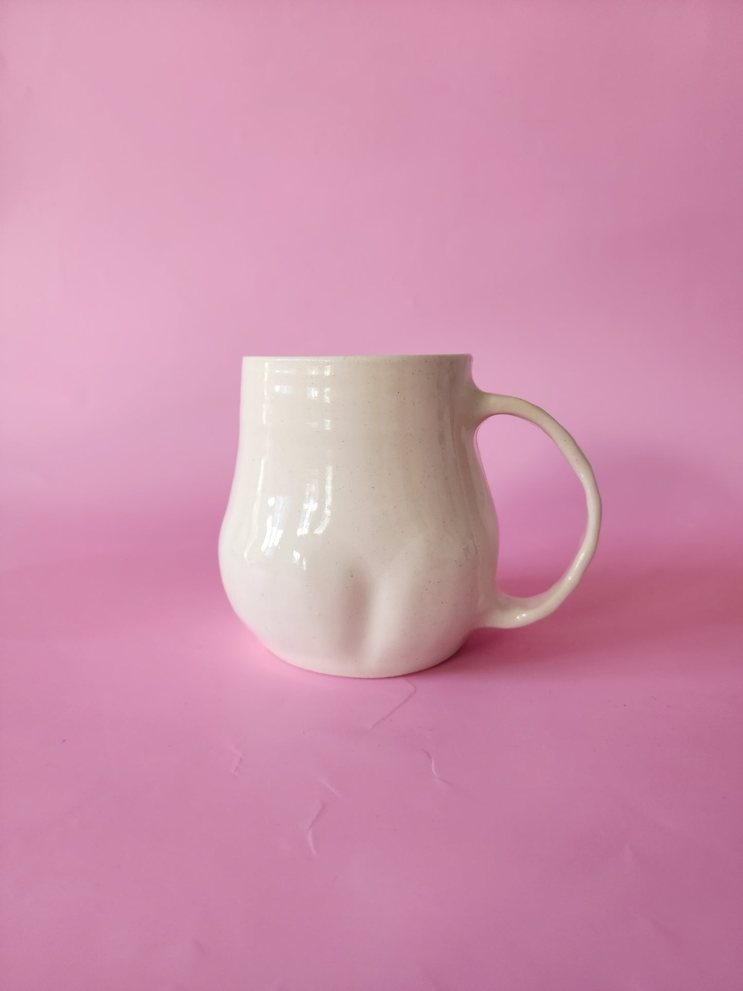 Boob mug - Blue Daisies