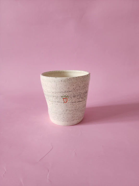 Strawberry coffee tumbler