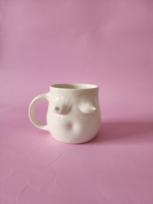 Boob mug - white