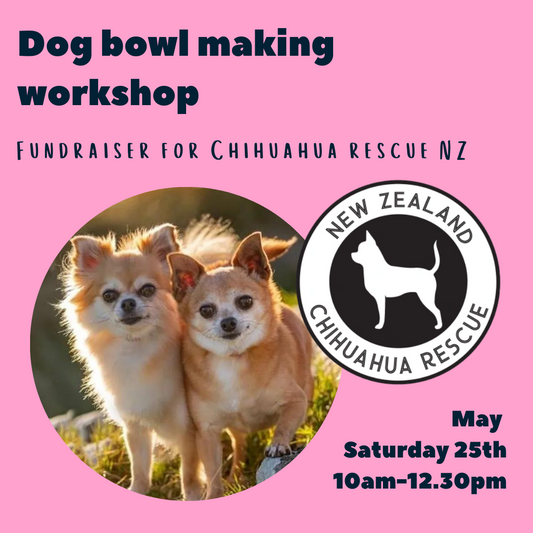 Dog bowl making workshop - May 25th