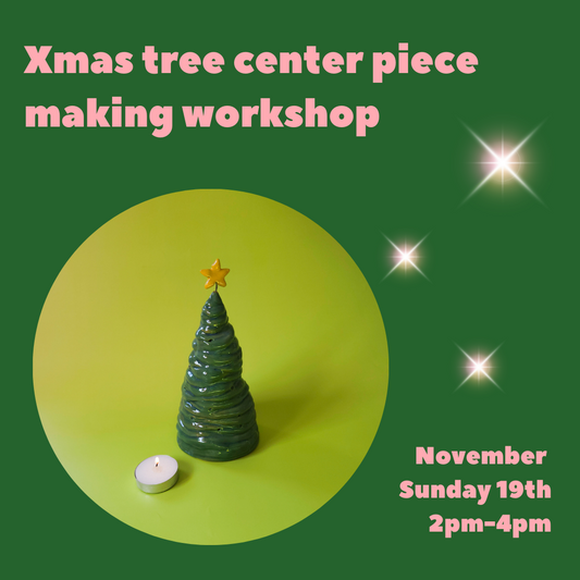 Christmas Tree center piece making workshop November 19th 2pm
