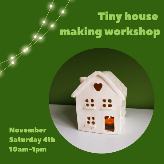 Tiny house making workshop - November 4th