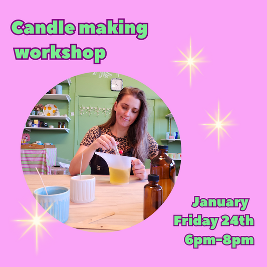 Candle making workshop - January 24th