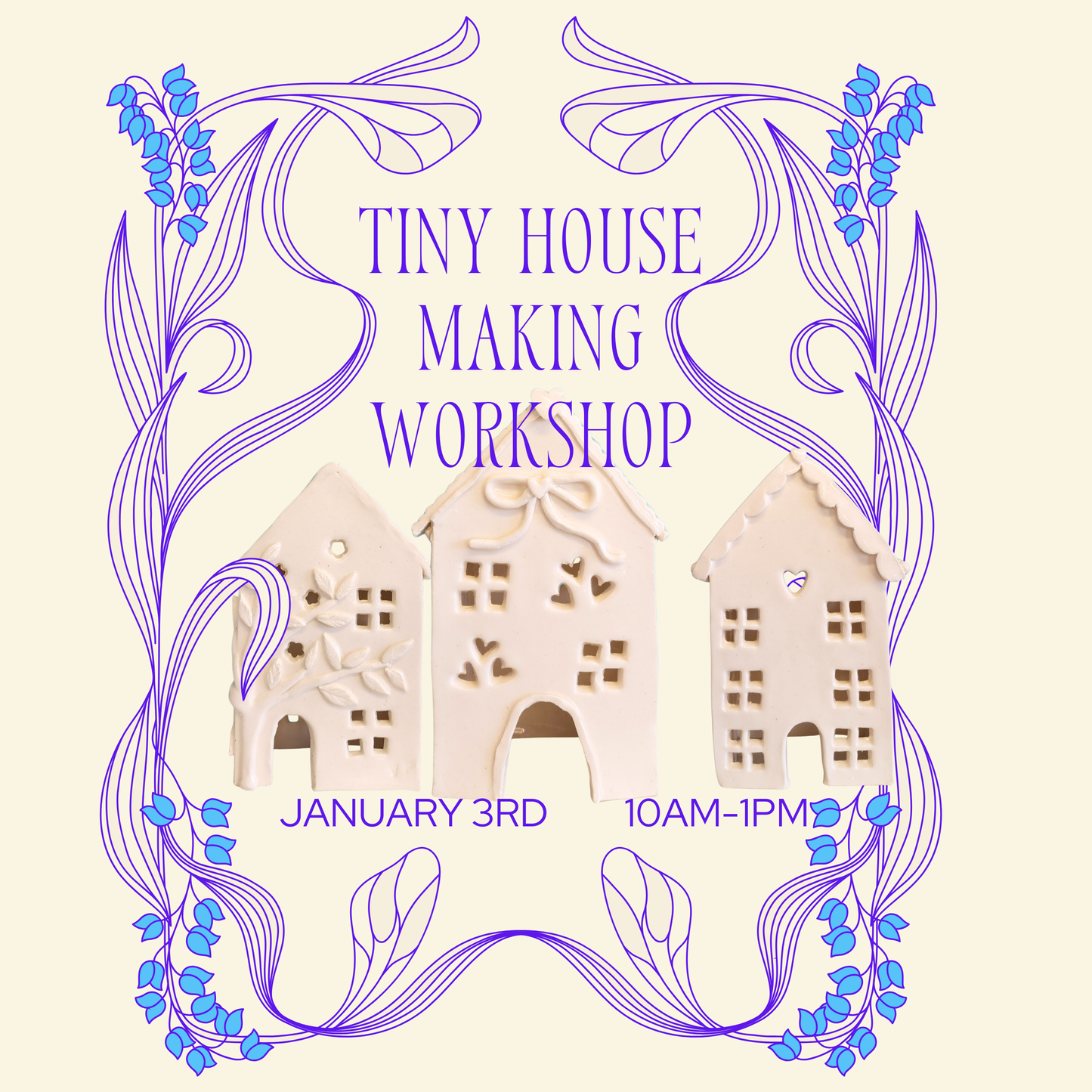 Tiny house making workshop - January 3rd