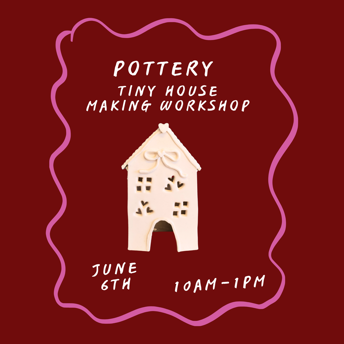 Tiny house making workshop - June 6th