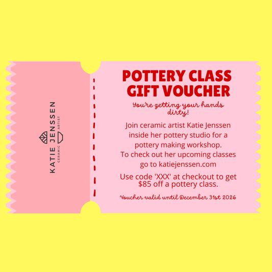 Pottery Class Gift Voucher