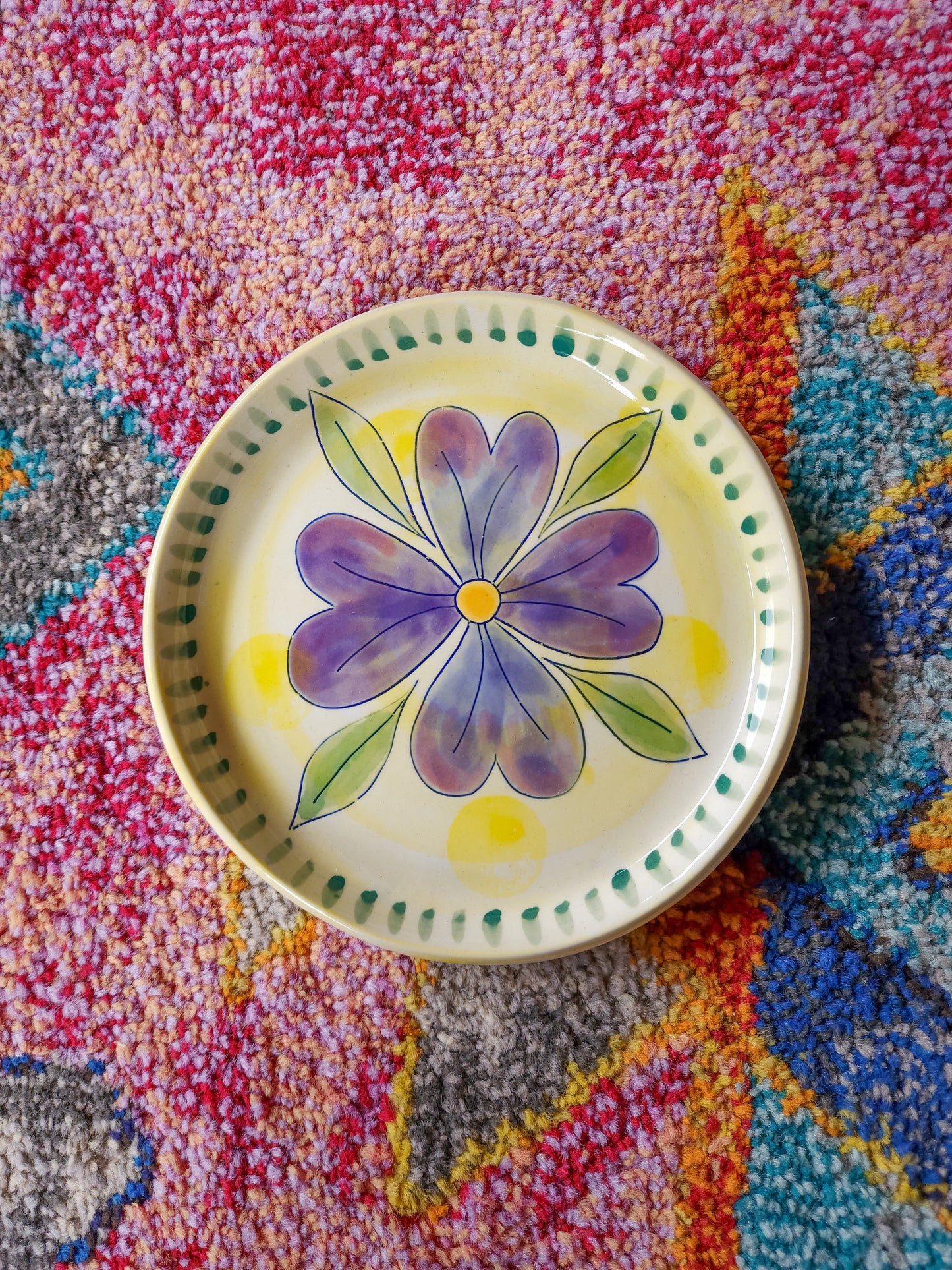 Small flower plate