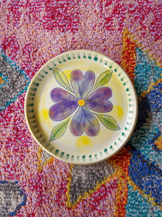 Small flower plate