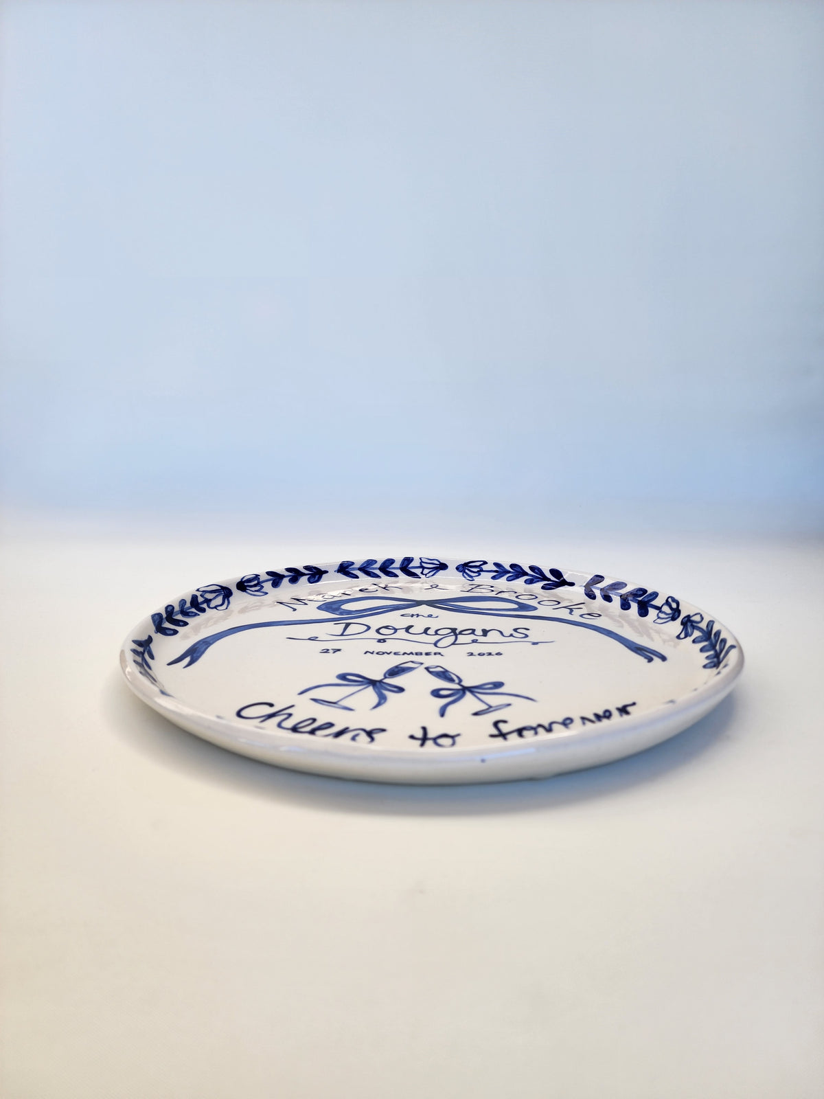 Pre order Wedding Plate