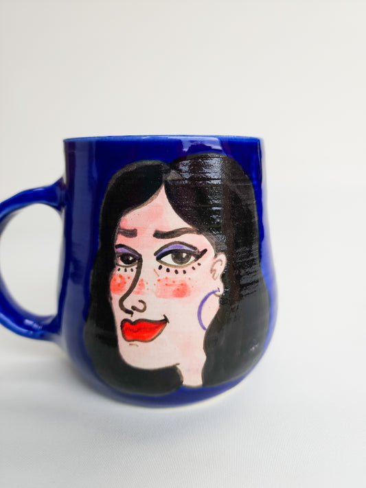 Savannah face mug