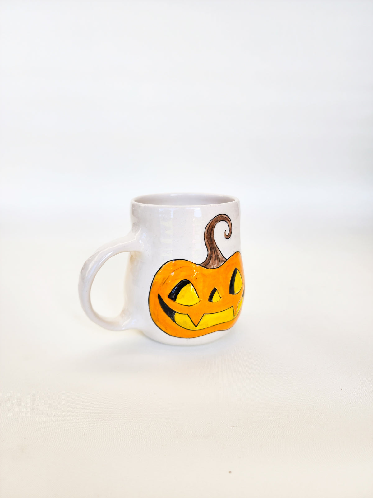 Vampire jack o'lantern tumblers & mugs