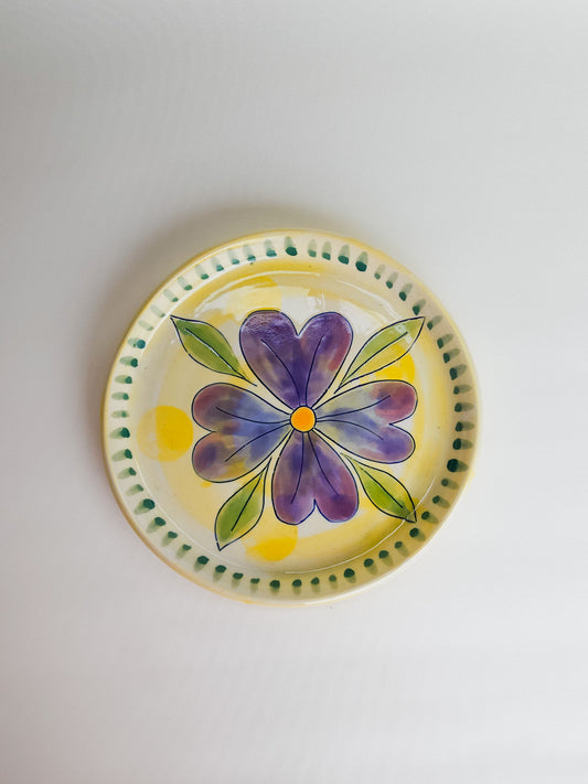 Small flower plate