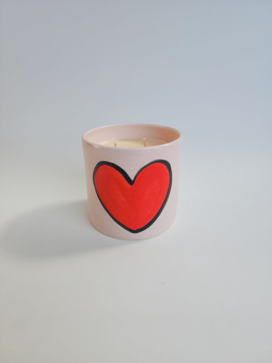 Ceramic candle - Vanilla bean