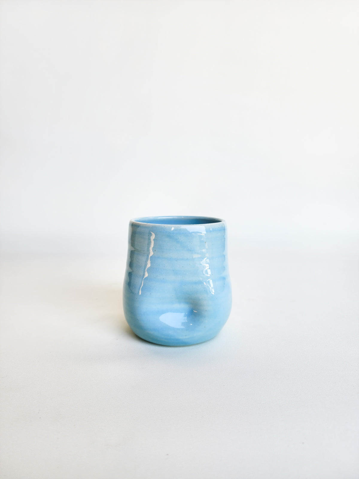 Blue daisy tumbler