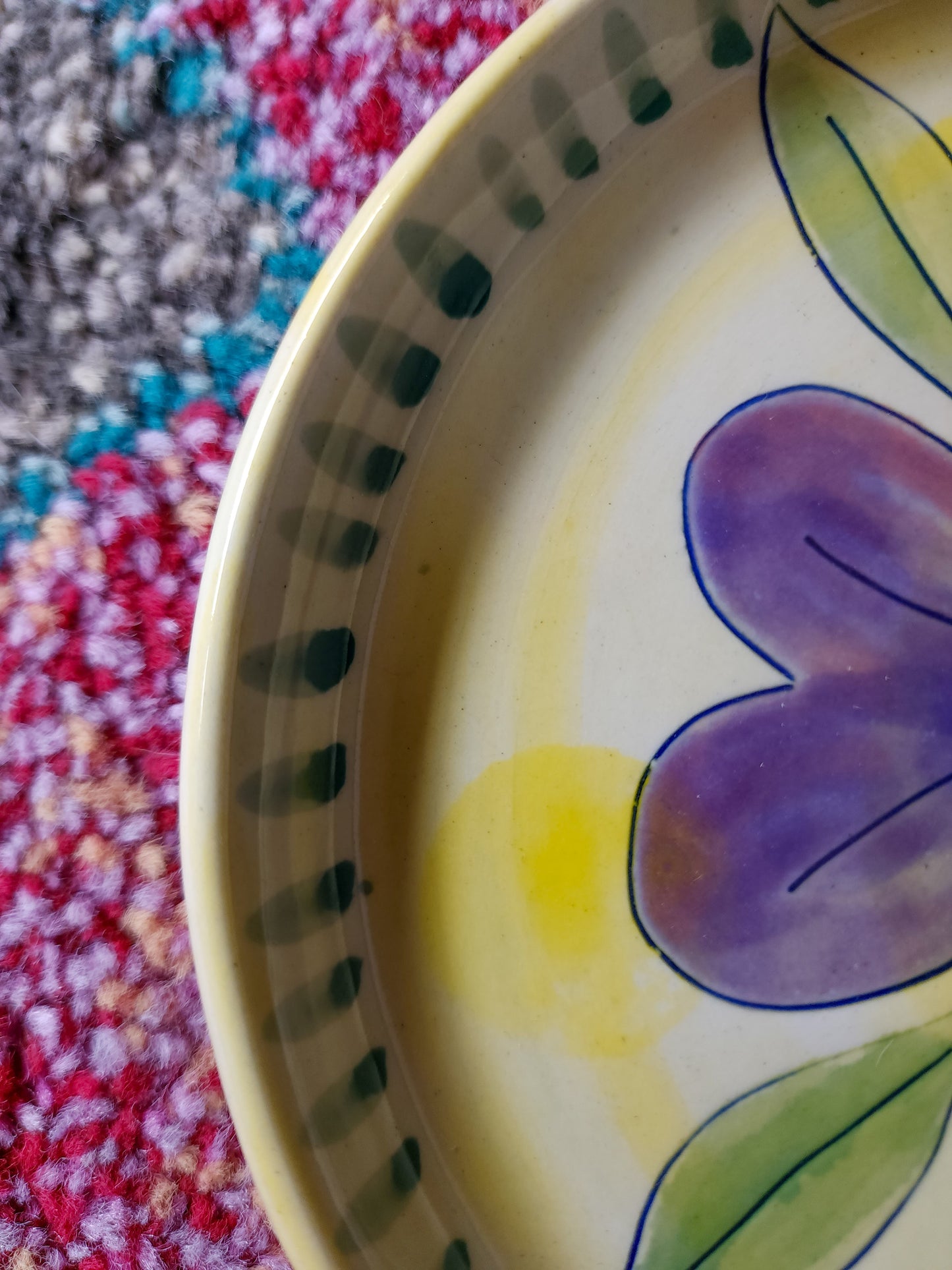 Small flower plate