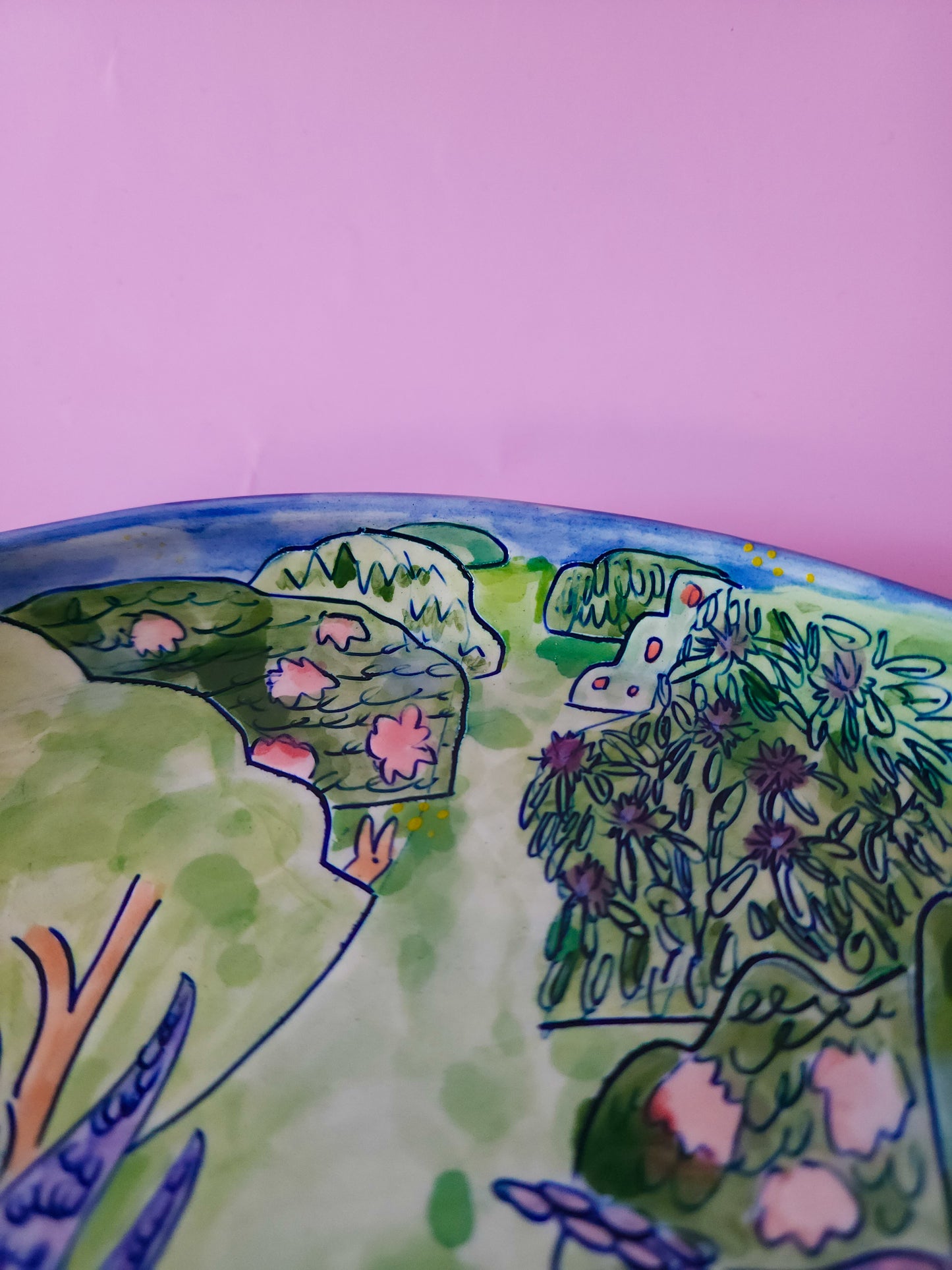 Garden boarder platter